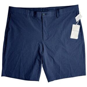 Tommy Bahama 40 Waist‎ IslandZone Chip Short Blue Shorts Mens 10" Inseam NWT